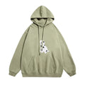 Lightweight Dalmatian Print Hoodie